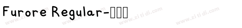 Furore Regular字体转换 Furore Regular字体转换